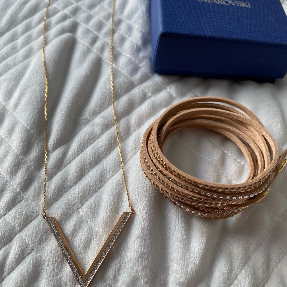 Swarovski rose gold